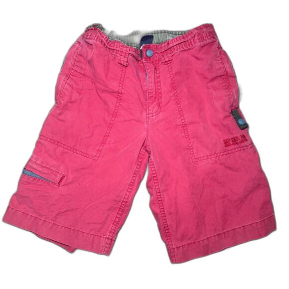Vintage Red Gap Kids Cargo Shorts size 8 Spring 2004 Line Y2K‎ Preppy - Picture 1 of 7
